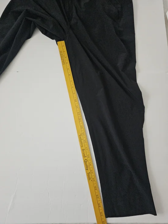 Banana Republic Airstretch Black Cropped Ankle Pants Lightweight Golf SZ L - Picture 11 of 14